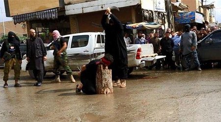 İŞİD bu dəfə uşaq başı kəsdi - ŞOK FOTOLAR