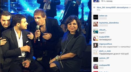 Emin Ağalarov Çelentano ilə bir səhnədə