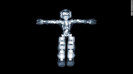 Giant X-rays reveal innards of guns, cars, robots