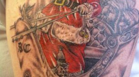 Every day is Christmas for these inked individuals - PHOTO