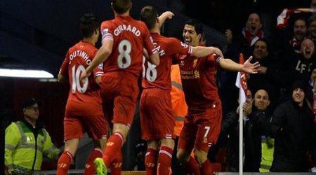Four-goal Suarez destroys Norwich