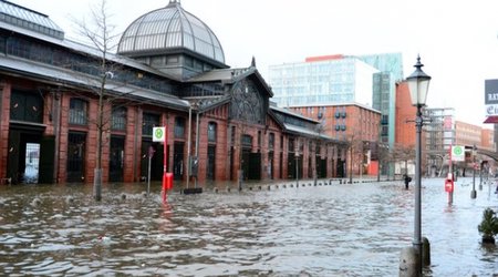 Deadly storm, tidal surge batter north Europe