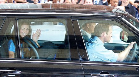 Kate and Wills' £250,000 bulletproof Bentley - PHOTO+VIDEO