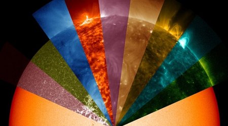 Nasa reveal that our sun's rainbow colours are invisible to the naked eye