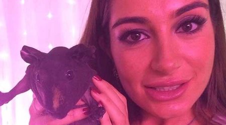 Arzu Aliyeva posts pictures with cavy - PHOTO