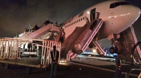 Body parts that fell from the sky onto Saudi city