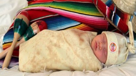 How to make your newborn look like a flour tortilla