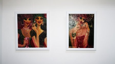 Images of Club Girls in the Works by Gulnara Khalykova - PHOTO