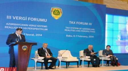Baku hosts 3rd Azerbaijani tax system forum