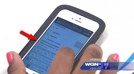 Interviewee’s penchant for porn revealed in live cell phone demo -