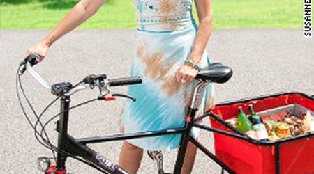 Sperm, groceries, and mail: Why bike is best for precious cargo - PHOTO