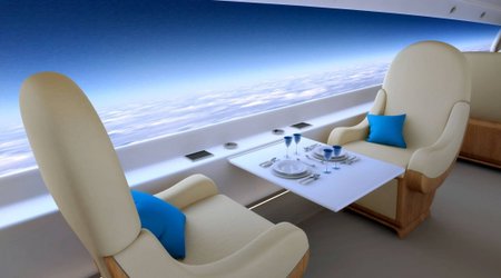 The future of travel: Supersonic jets without windows - PHOTO
