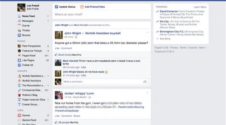 Facebook unveils simplified News Feed page