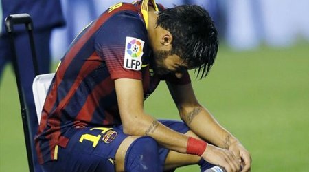 Barcelona suffer double blow as Neymar, Alba ruled out