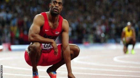 Tyson Gay gets one-year ban for failed drugs test