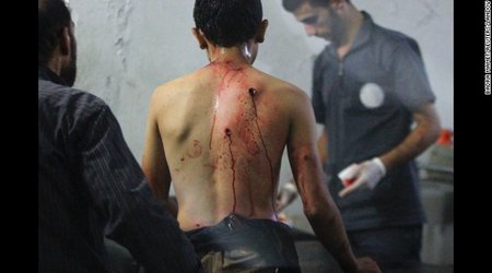 Syrian civil war in 2014