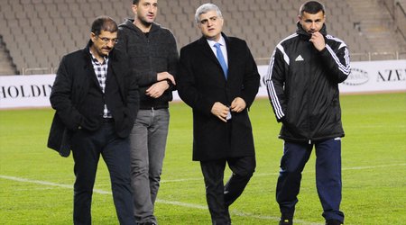 Rəhbərlikdən "Qarabağ"a dəstək- Fotolar