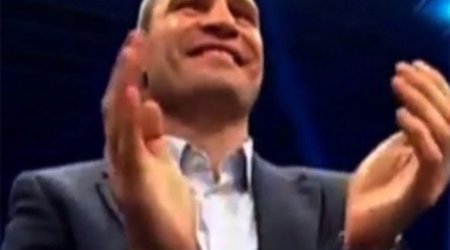 Виталий Кличко стоя аплодировал азербайджанцу