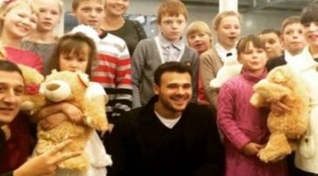 Emin Ağalarov 3500 uşağı sevindirdi