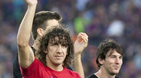 Karles Puyol da "Barselona"dan ayrıldı