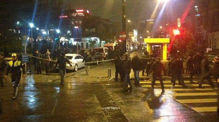 İstanbulda polis şöbəsinə hücum olub, 2 ölü, 1 yaralı - FOTOLAR