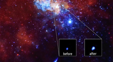 Произошел крупнейший выброс из черной дыры