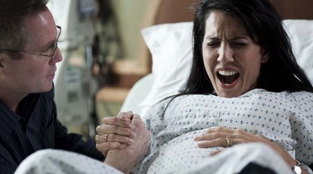 Childbirth pain could be made WORSE by presence of partner