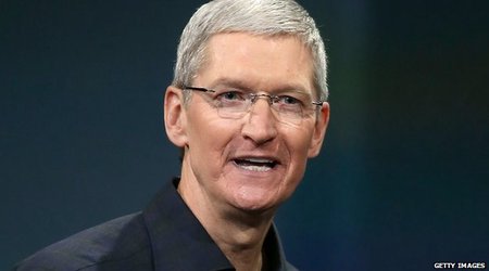 Apple's chief executive Tim Cook's salary up more than 40%