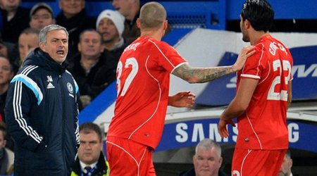 Mourinyo türk futbolçu ilə dalaşdı