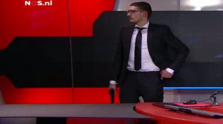 Televiziyaya silahlı basqın oldu - VİDEO