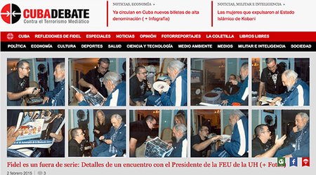 Fidel Kastro 6 ay sonra "gün üzü" gördü - FOTOLAR