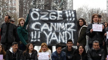 Woman's murder sparks outrage in Turkey