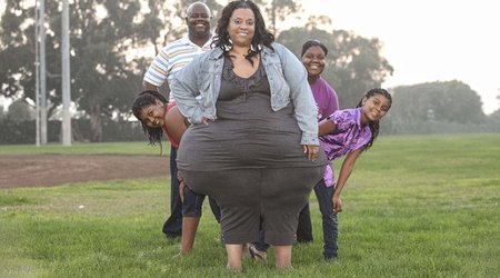 'Men don't fancy skinny girls, they like an hourglass figure'