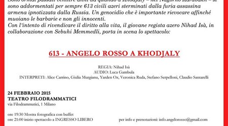 Milan teatrında Xocalı faciəsinə həsr olunmuş tamaşa