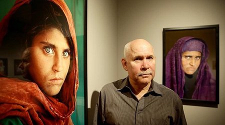 Afghan refugee's face is seen again