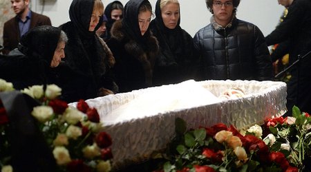 Boris Nemtsov dəfn olunur – FOTOLAR