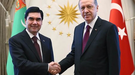 Ərdoğan: "Türkiyə, Azərbaycan və Türkmənistan prezidentləri bu il görüşəcəklər" - Fotolar