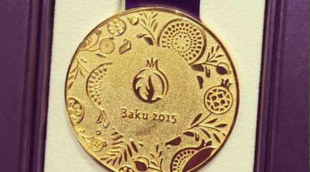 "Bakı 2015"in medalı belə olacaq