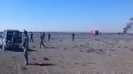 Türkiyə-Azərbaycan təlimlərində döyüş təyyarəsi qəzaya düşdü - Video