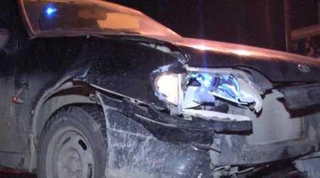 7 cars collide in Baku, 2 injured