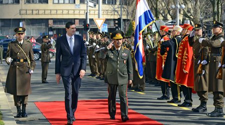 Azerbaijani Defense Minister arrives in Croatia on official visit