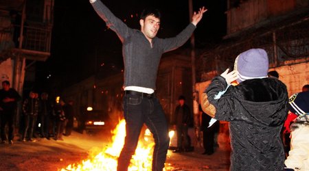 "Sovetski"də coşğulu "Yel çərşənbəsi" - VİDEO+FOTO