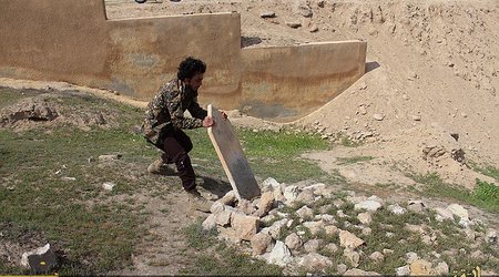Now ISIS turn their savagery on the dead