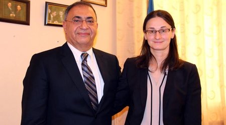 Asim Mollazade meets US embassy officials