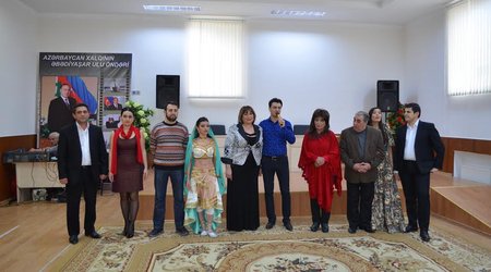 Musiqili Teatrın kollektivi Gənclərin Peşə Reabilitasiya Mərkəzində - Fotolar