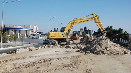 В Баку закрыт центральный проспект