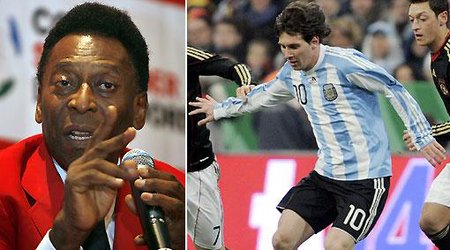 Pele Messini növbəti dəfə tənqid etdi