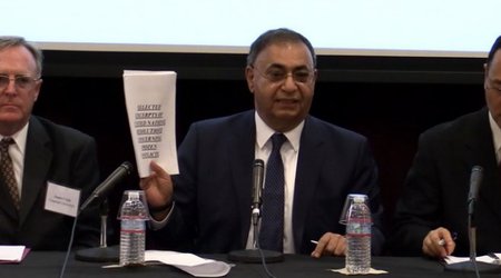 Asim Mollazade speaks on Karabakh in Los Angeles