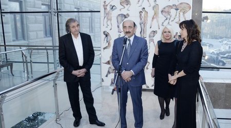 Nazir və xanımı açılışda - Fotolar