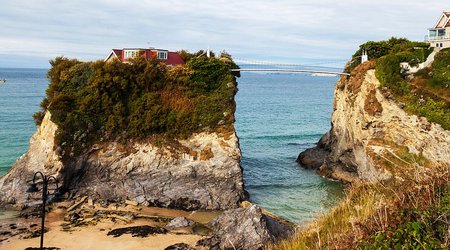Cornwall's Robinson Crusoe retreat